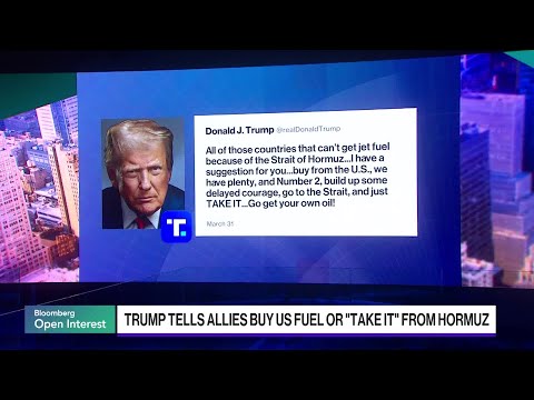 Trump Tells Allies to Just ‘Take’ Jet Fuel From Hormuz