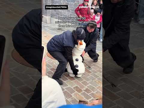 Nvidia’s AI-powered Olaf melts down. ❄️