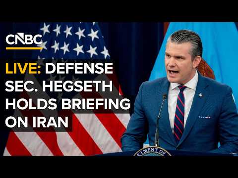 LIVE: Defense Sec. Pete Hegseth and Air Force Gen. Dan Caine hold briefing on Iran war — 3/5/2026