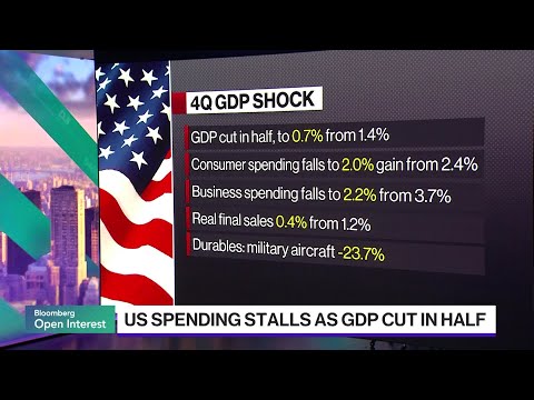 US Consumer Spending Stalls, GDP Takes a Hit