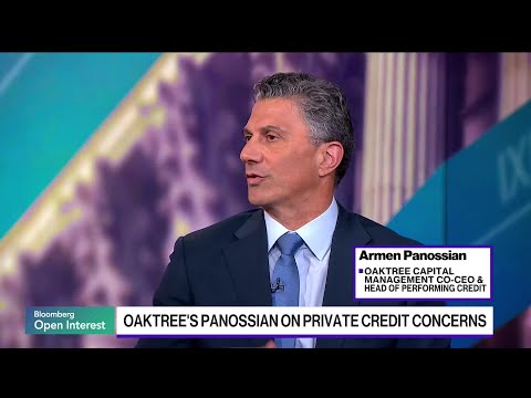 Oaktree’s Panossian Says Private Credit Correction Not Systemic