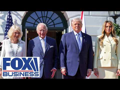 WATCH LIVE: Trump, first lady host King Charles and Queen Camilla