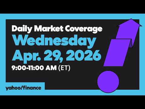 Yahoo Finance Live: Stocks turn down ahead of Mag 7 earnings, Powell’s final policy decision
