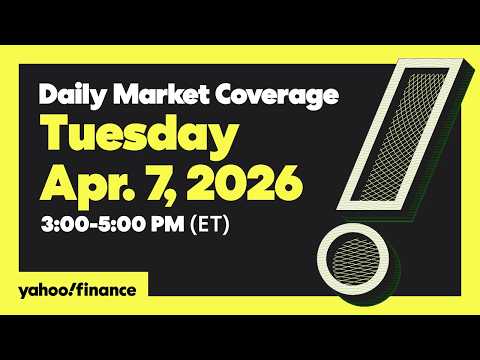 LIVE: Dow, S&P 500, Nasdaq slide as Trump’s Iran deadline puts markets on edge Apr. 7, 2026