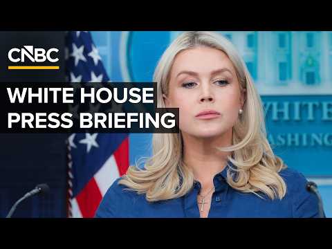 Treasury Sec. Bessent joins Karoline Leavitt for a White House press briefing — 4/15/2026