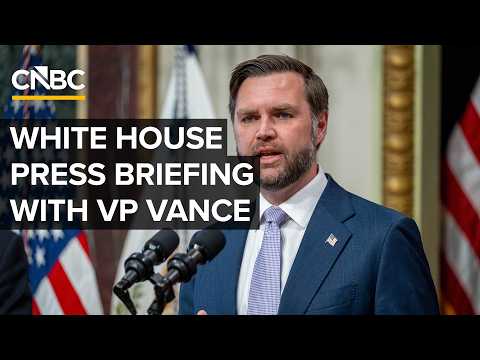 Vice President JD Vance holds White House press briefing — 5/19/2026