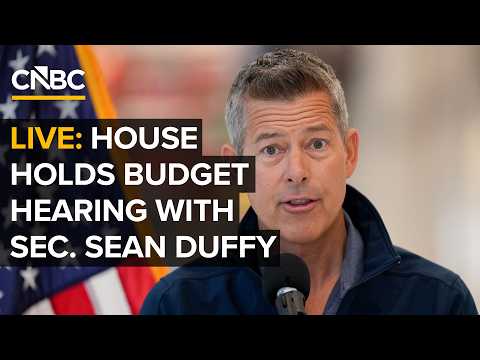 LIVE: Sec. Sean Duffy testifies before House panel on Dept. of Transportation’s budget — 5/21/2026