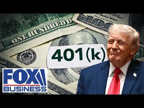 RETIREMENT BOOM: Trump says 401(k)s have reached RECORD highs