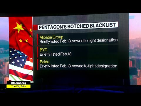 Pentagon’s Botched Blacklist Looms Over Trump-Xi Summit in China