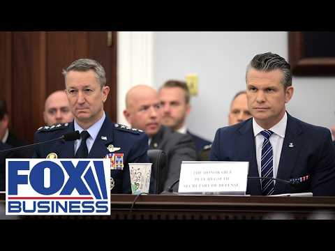 WATCH LIVE: Hegseth, Caine face Congress in high-stakes hearing