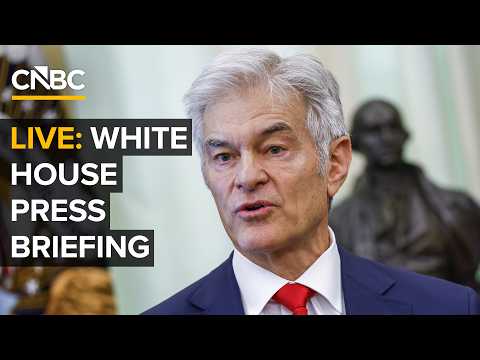 LIVE: CMS Administrator Dr. Mehmet Oz holds White House press briefing — 6/2/2026