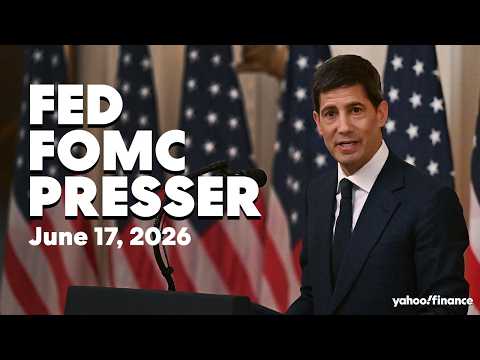 LIVE: Fed Chairman Warsh press conference on Fed policy decision