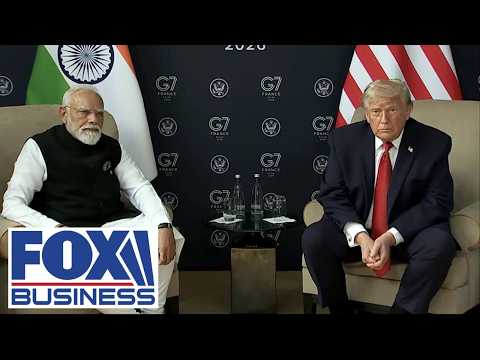 Trump holds high-stakes bilateral meeting with India PM Modi