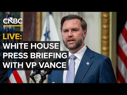 LIVE: Vice President JD Vance holds White House press briefing — 6/18/2026