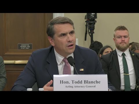 Blanche Says Trump to Drop $1.8 Billion Anti-Weaponization Fund