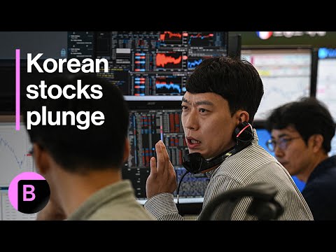 Korean Stocks Plunge 9% on Chip Selloff