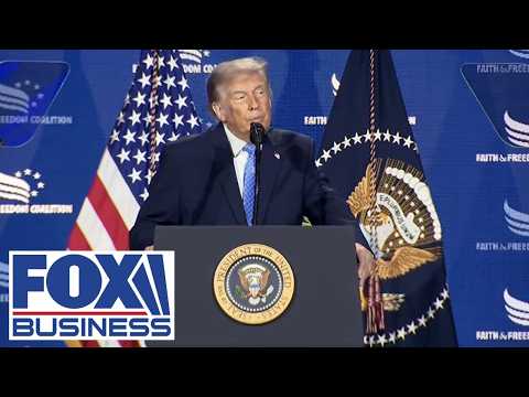 Trump delivers remarks at Faith & Freedom Coalition conference