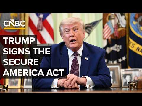 President Trump signs the Secure America Act — 6/10/2026