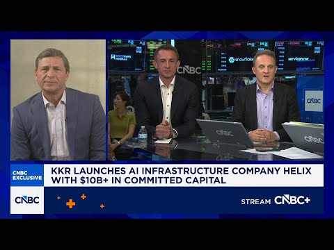 KKR launches AI infrastructure company Helix with $10B+ in committed capital