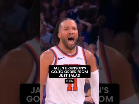 Jalen Brunson’s go-to order at fast-casual chain Just Salad