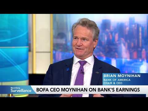 BofA CEO Brian Moynihan on Consumers, Earnings, Deals Pipeline, AI