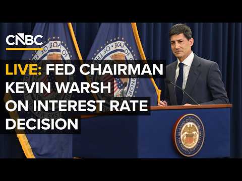 LIVE: Federal Reserve Chairman Kevin Warsh speaks on interest rate decision — 7/29/2026