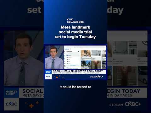 Meta landmark social media trial set to begin Tuesday