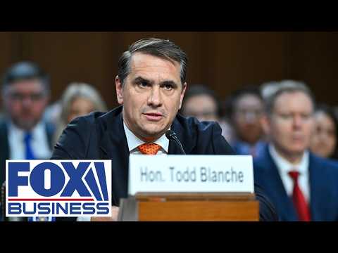 WATCH LIVE: Todd Blanche faces PIVOTAL Senate committee vote