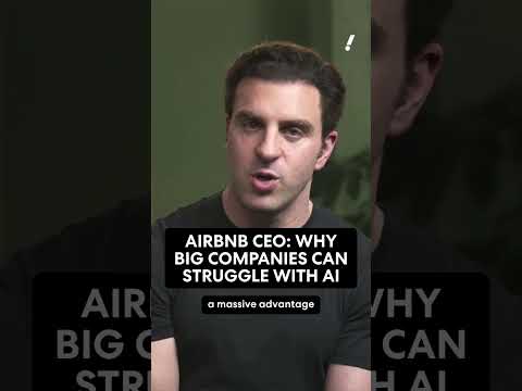 Airbnb CEO: Why big companies can struggle with AI