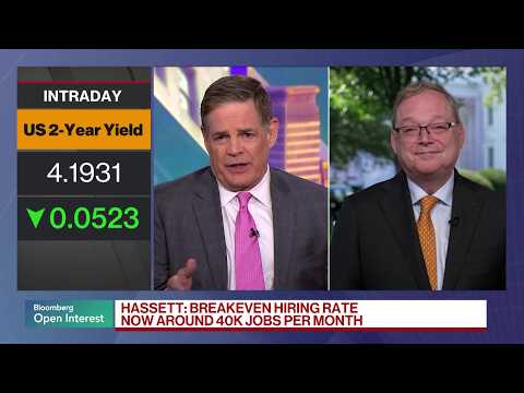 Trump and Fed Chair Warsh Talk ‘All the Time,’ Hassett Says