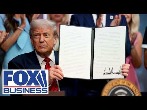 WATCH LIVE: Trump signs executive order from the Oval Office
