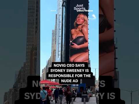 Novig CEO says Sydney Sweeney is responsible for the nude ad