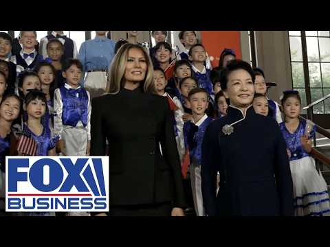Melania Trump, Madame Peng tour Smithsonian during historic state visit