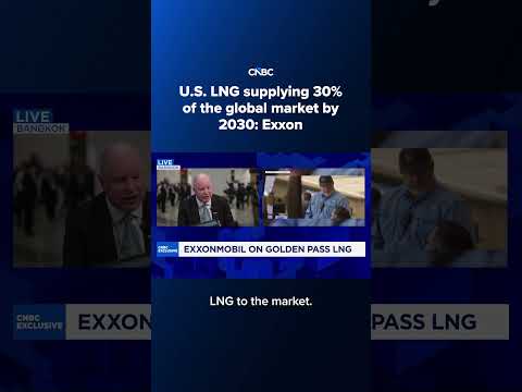U.S. LNG supplying 30% of the global market by 2030: Exxon