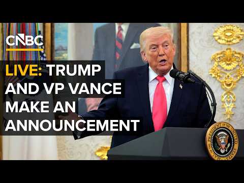 LIVE: President Trump and Vice President JD Vance announce a fraud whistleblower program — 10/20/26