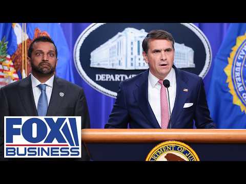 AG Blanche, Director Patel make law enforcement announcement