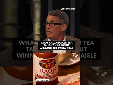 What Arizona Iced Tea taught him about winning in the pasta aisle. ๐