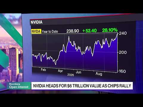 Nvidia Heads for $6 Trillion Value as Chips Rally