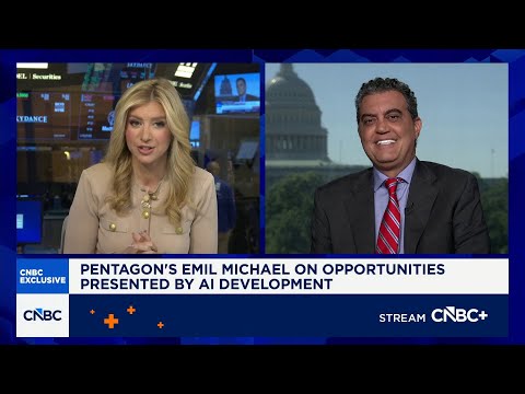 Watch CNBC’s full interview with Pentagon’s Emil Michael