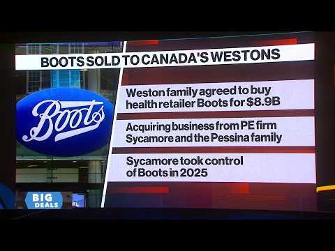 Boots Sold for $8.9B As Canada’s Westons Re-Enter UK