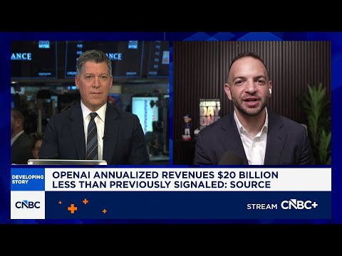 Big Technology’s Kantrowitz on OpenAI revenue report: Some sloppiness on company’s part