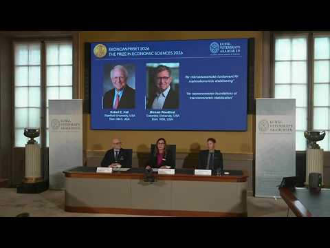 Nobel Prize in Economics Shared by Hall, Woodford