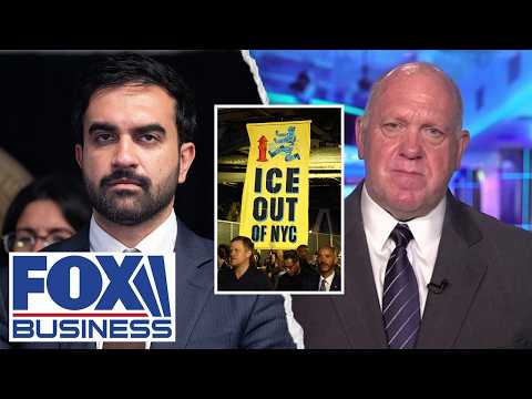 ‘YOU’RE WELCOME!’: Tom Homan sends message to Mamdani
