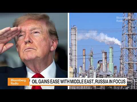 Oil Eases From Three-Day Gain With Focus on Middle East, Russia